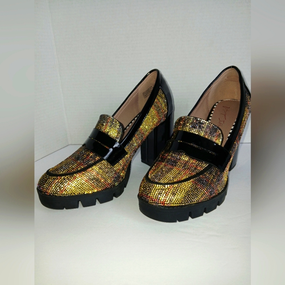 90s Style Betsey Johnson "Clueless" Adelyn Platform Shoes Size 10 New WO Tags